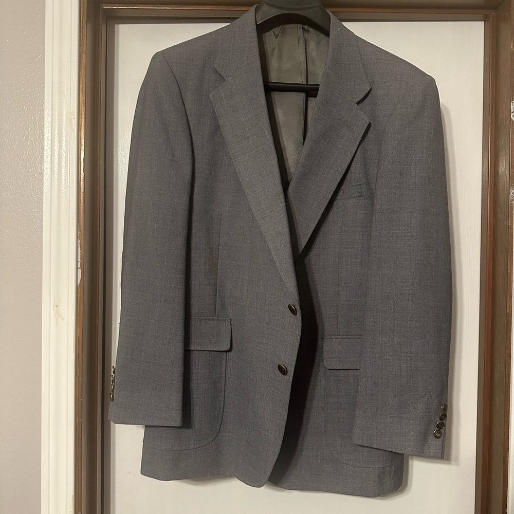 Classic Gray Men's Blazer